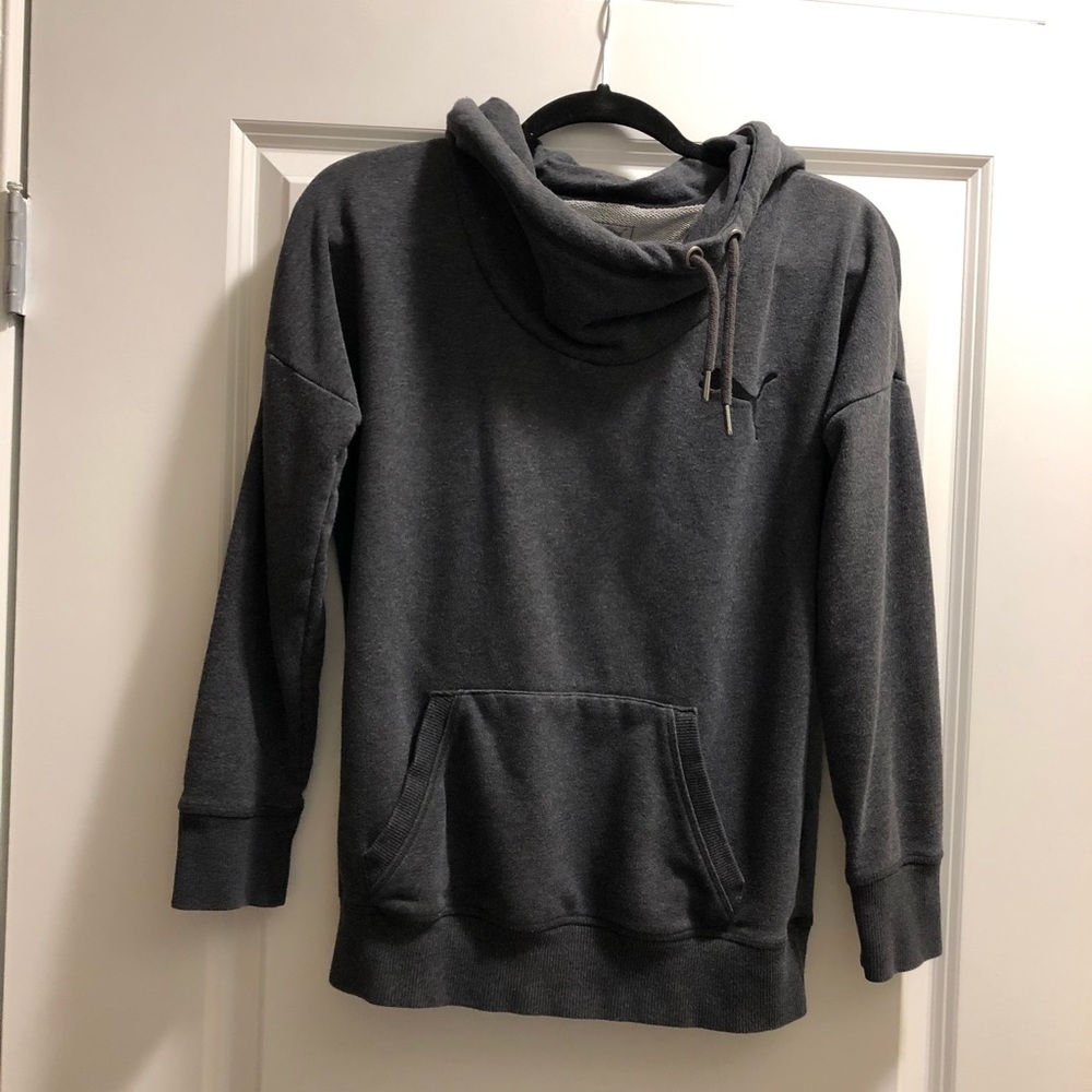 High neck Puma hoodie